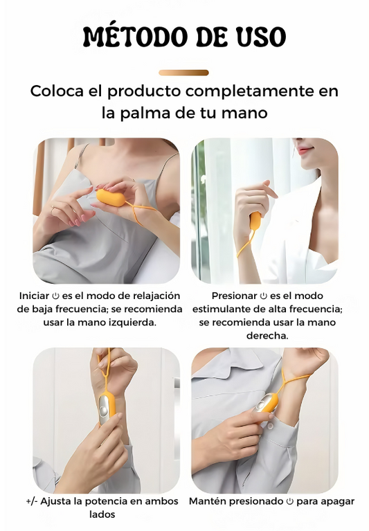 Dispositivo portátil para dormir mejor y aliviar el estrés de forma natural ✨